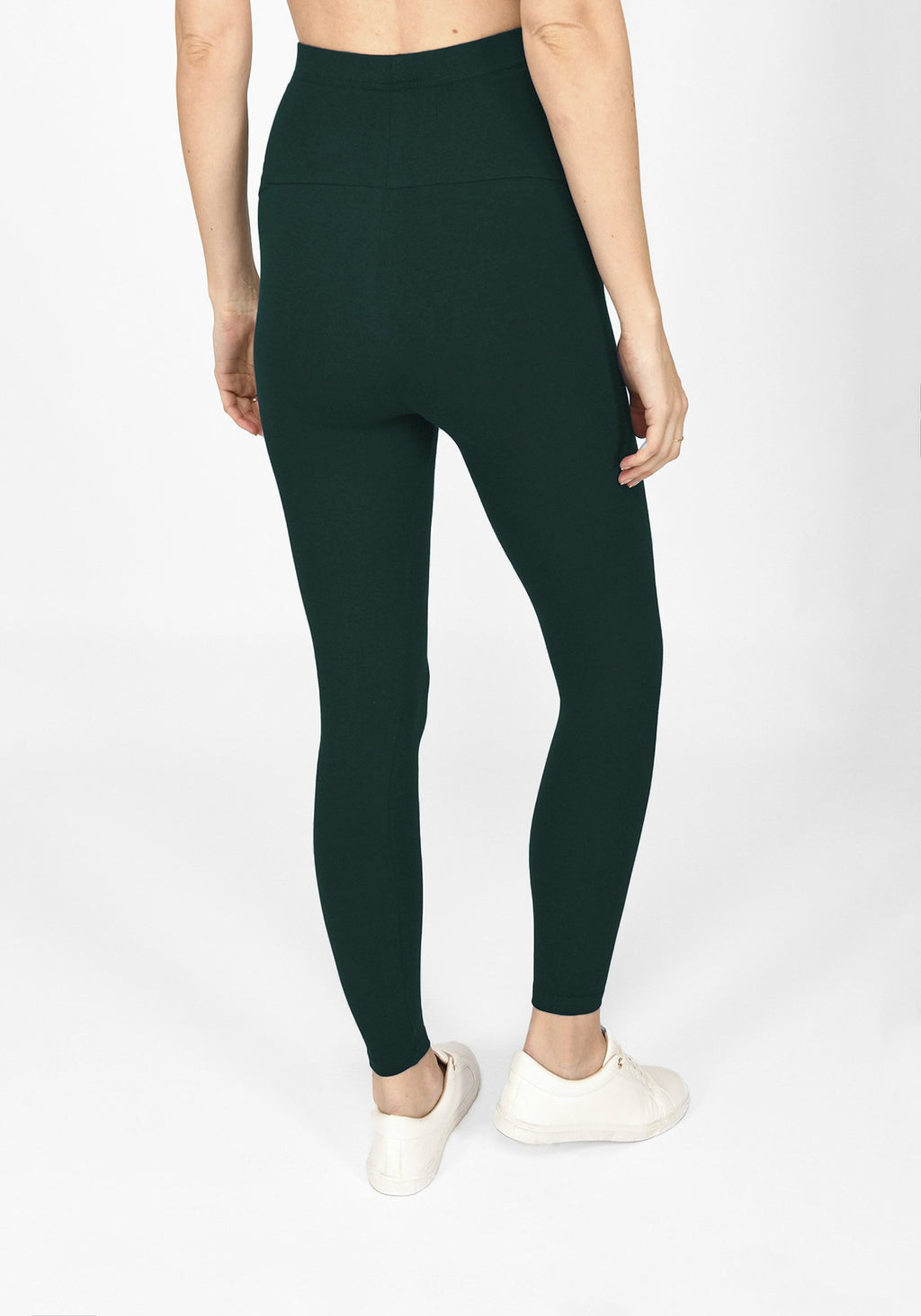 Forest Green Full Length Maternity Leggings