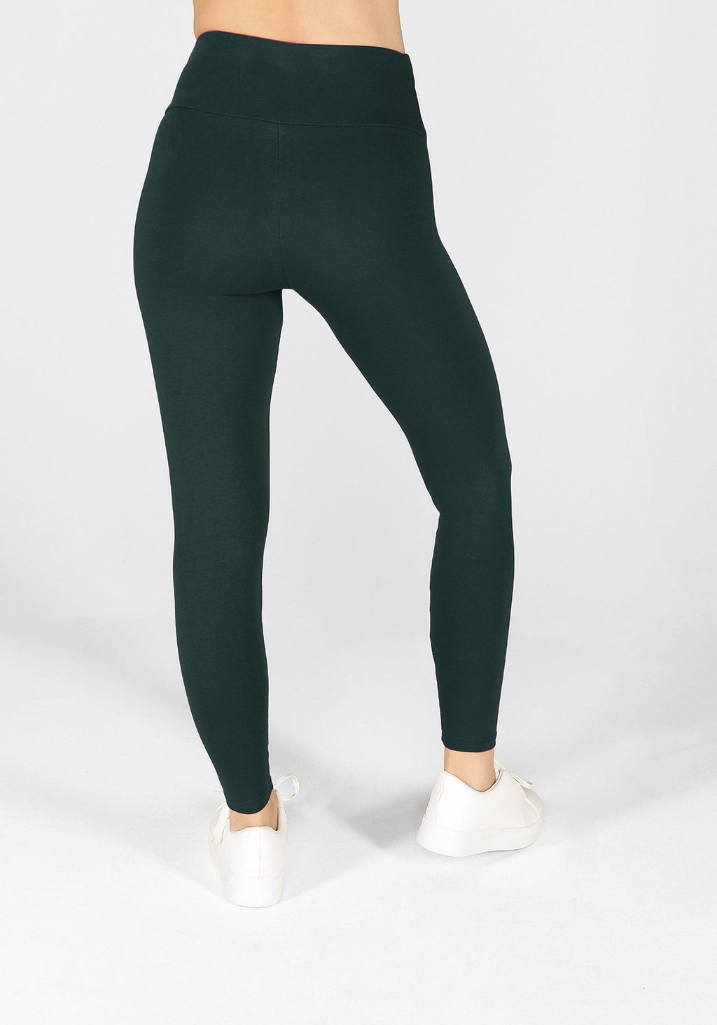 Forest Green High Waisted Leggings