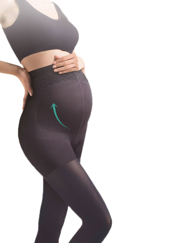 Black Maternity Tights 40 Denier
