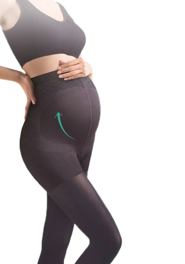 Black Maternity Tights 40 Denier