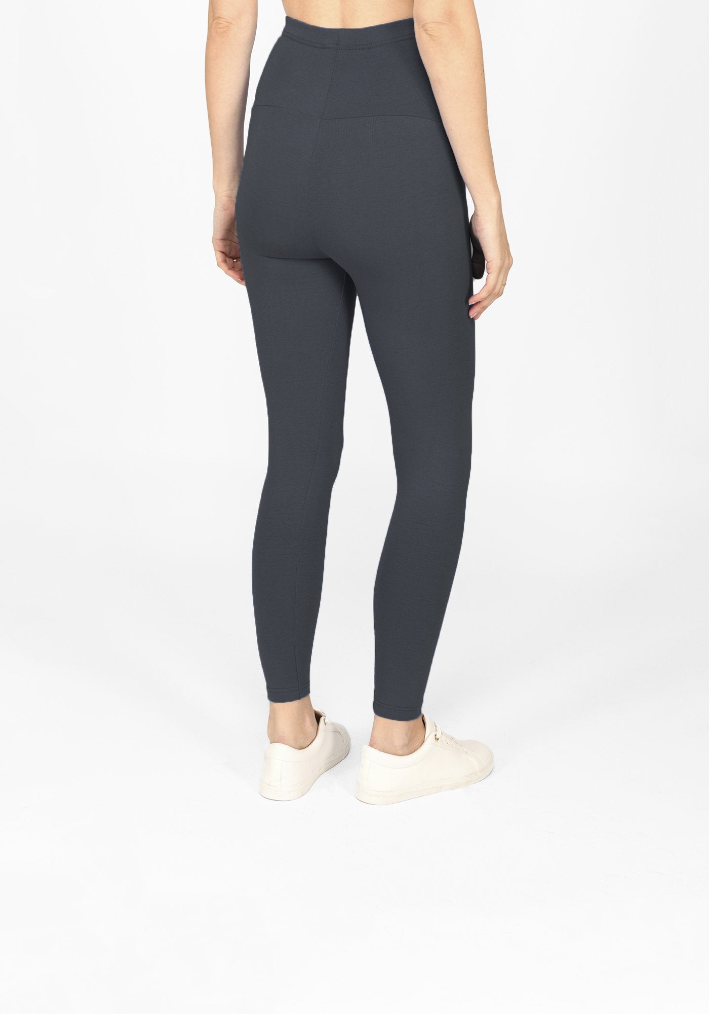 Odyssey Grey Full Length Maternity Leggings