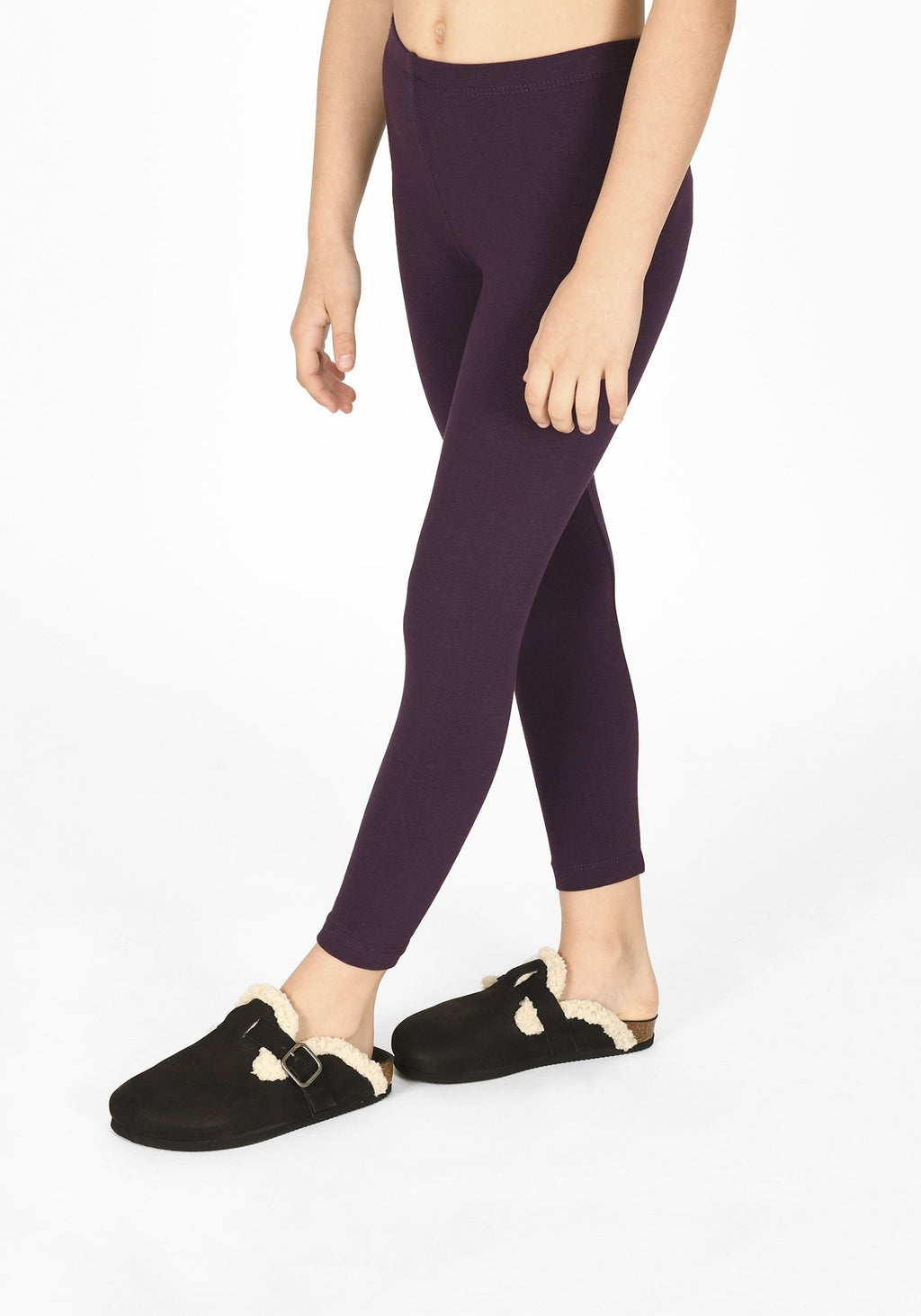 acai purple full length childrens leggings 1