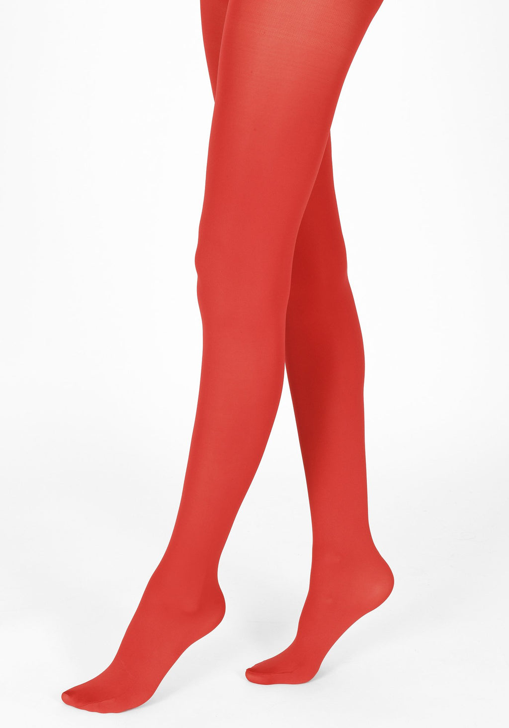 poppy red tights 60 denier 1