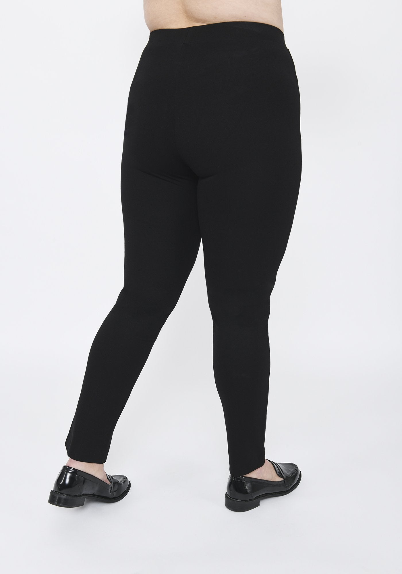 Plus Size Black Treggings