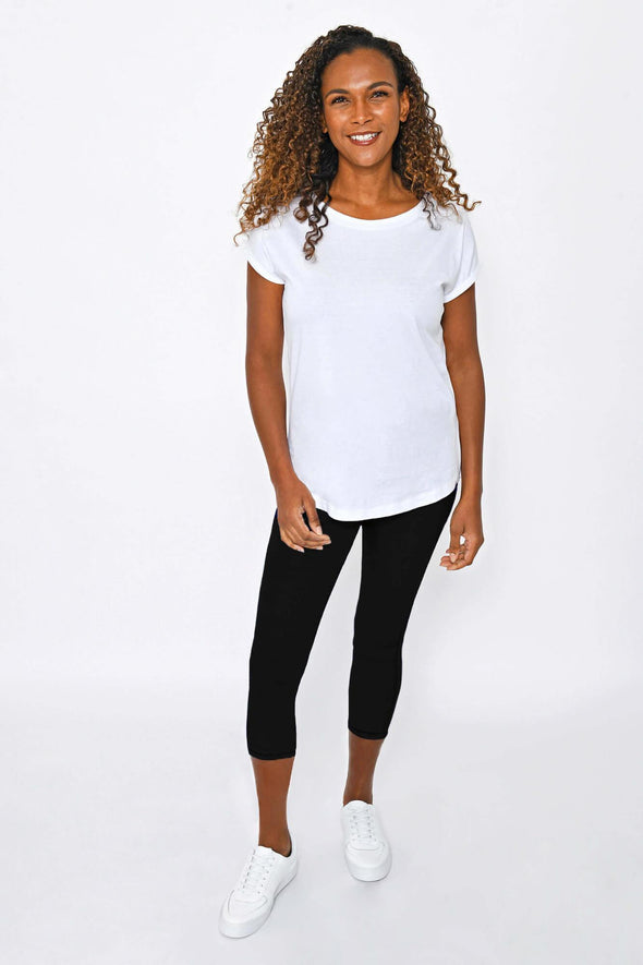 Black Cropped Jeggings