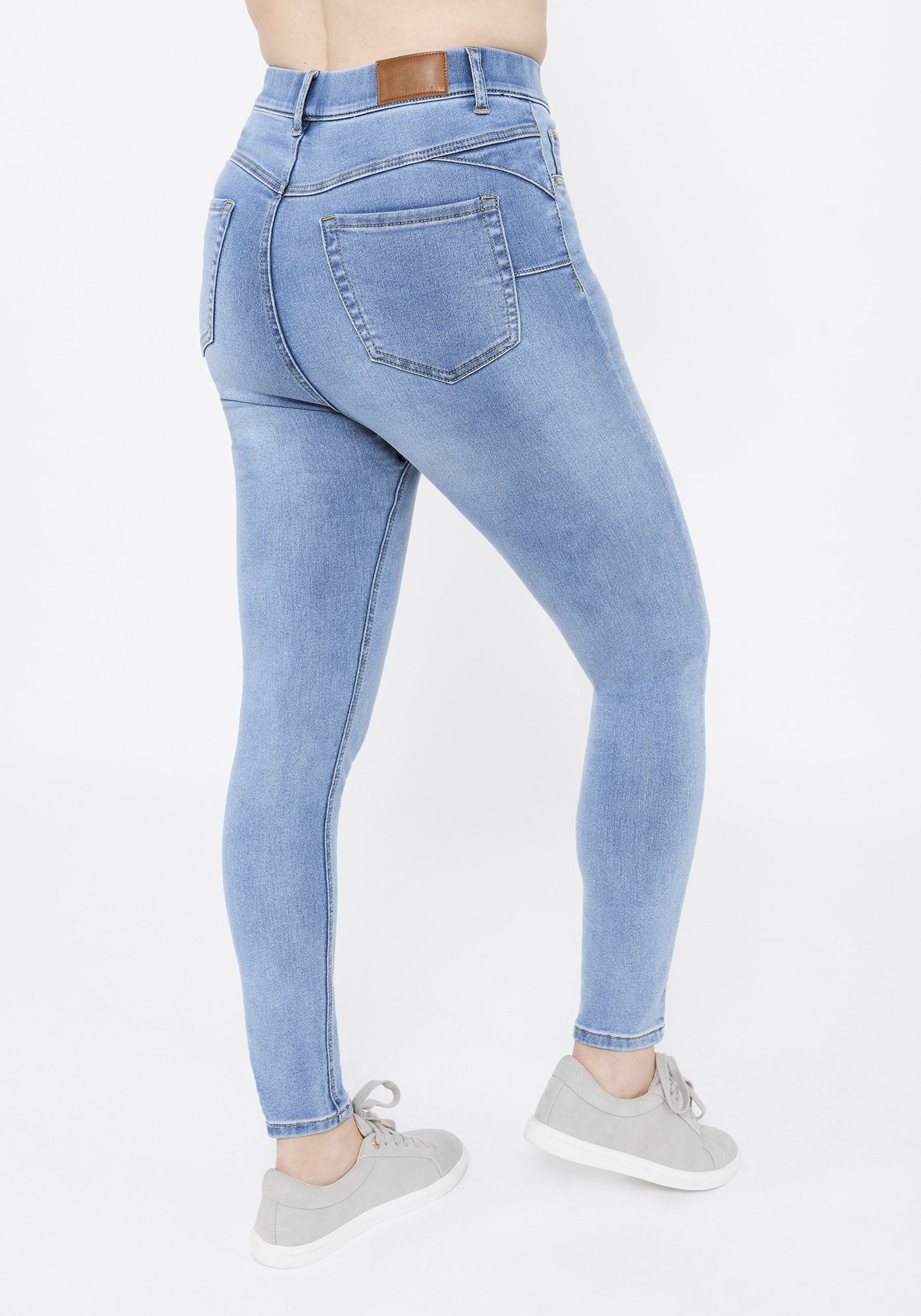 Light Blue Full Length Jeggings