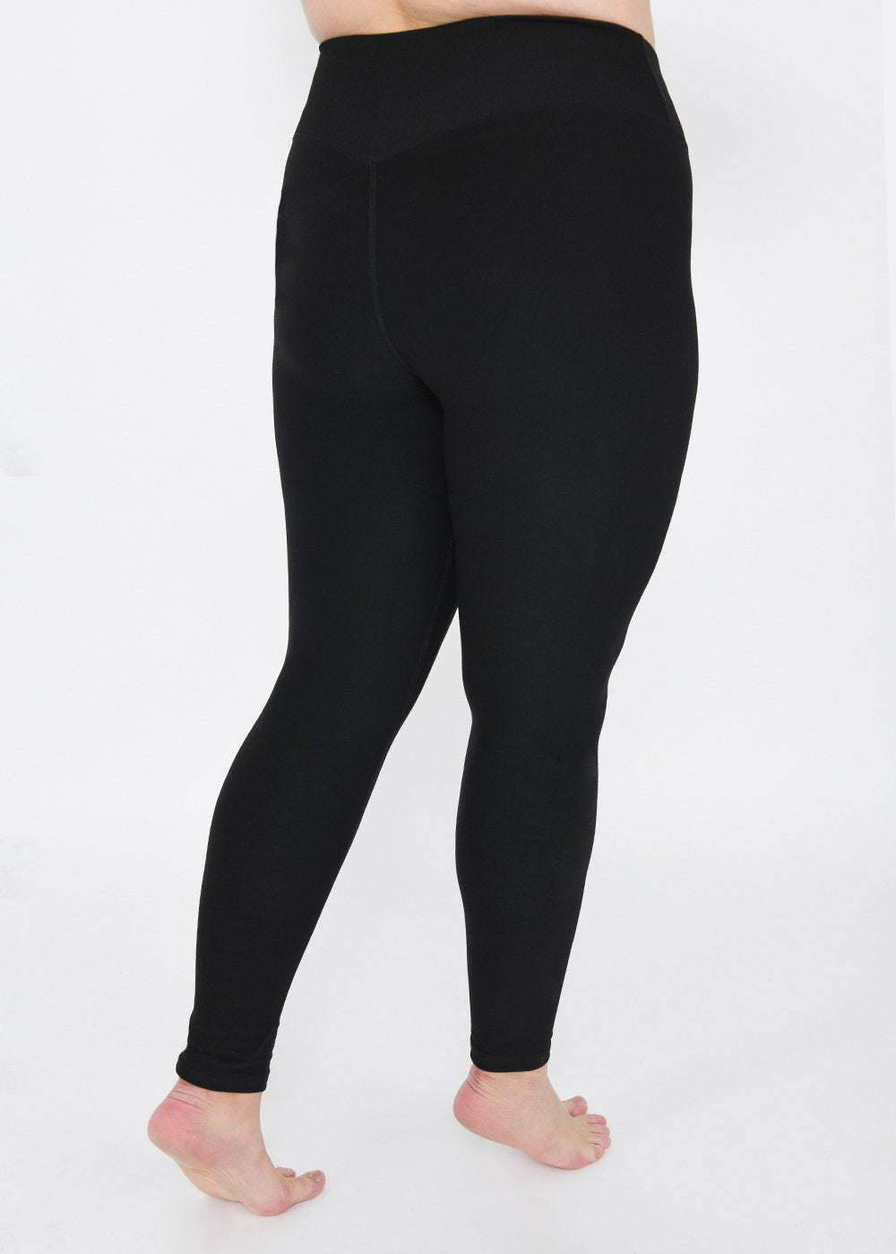 Black Plus Size Lounge Leggings