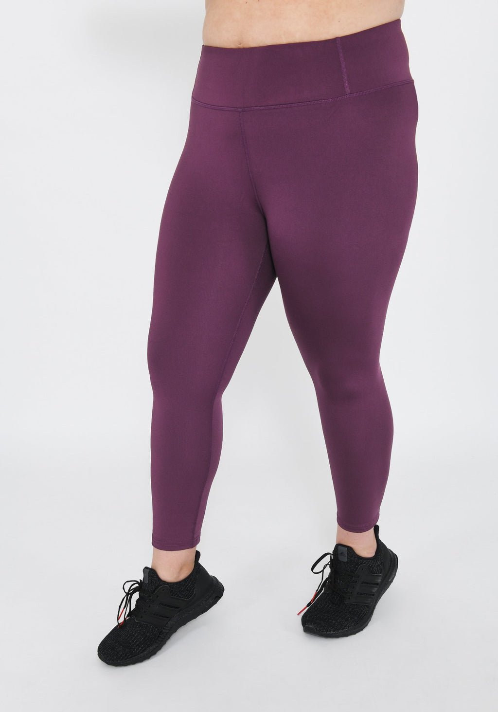 Focus Cropped Dusty Pink Sports Leggings