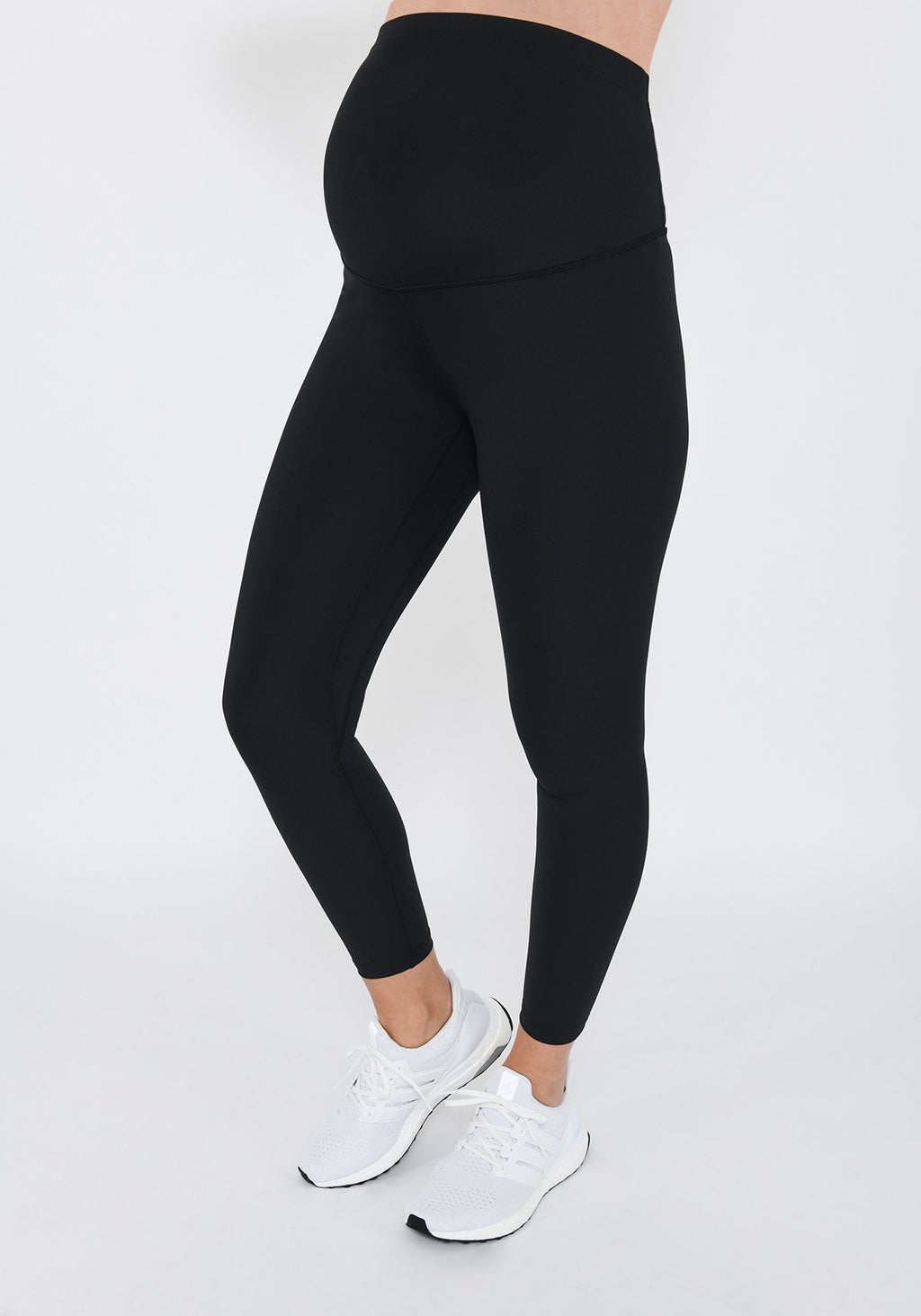 Focus Midnight Black 7/8 Maternity Sports Leggings