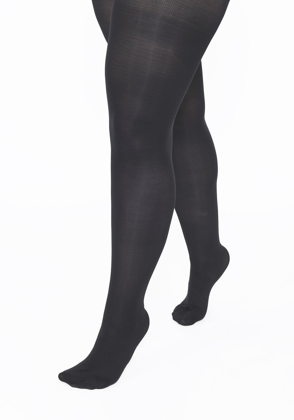 Plus Size Black 40 Denier Tights