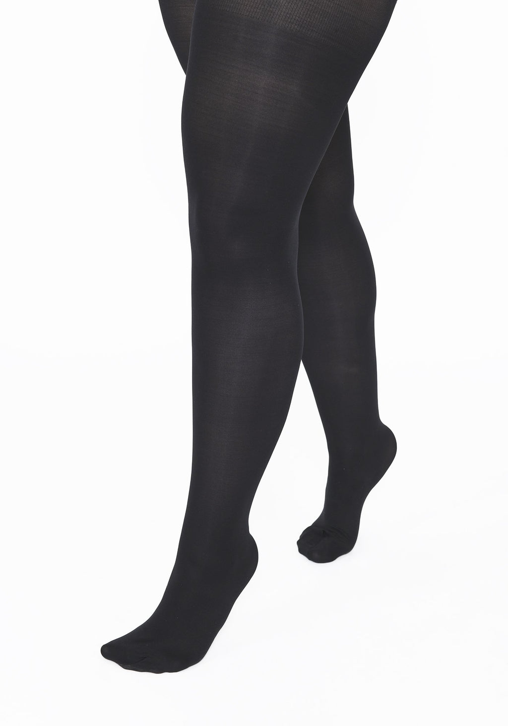 Plus Size Black 60 Denier Tights