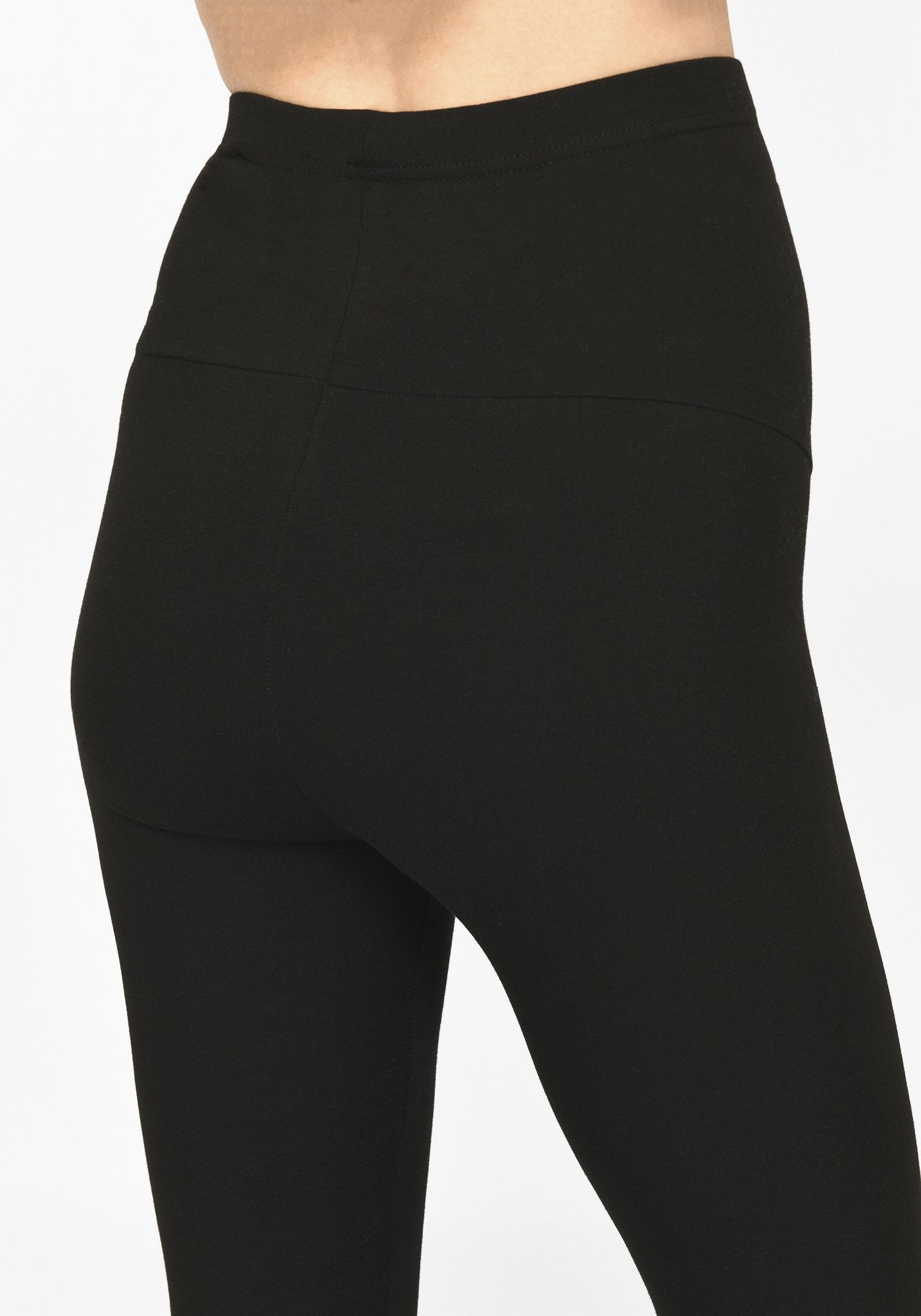 Black Full Length Maternity Leggings