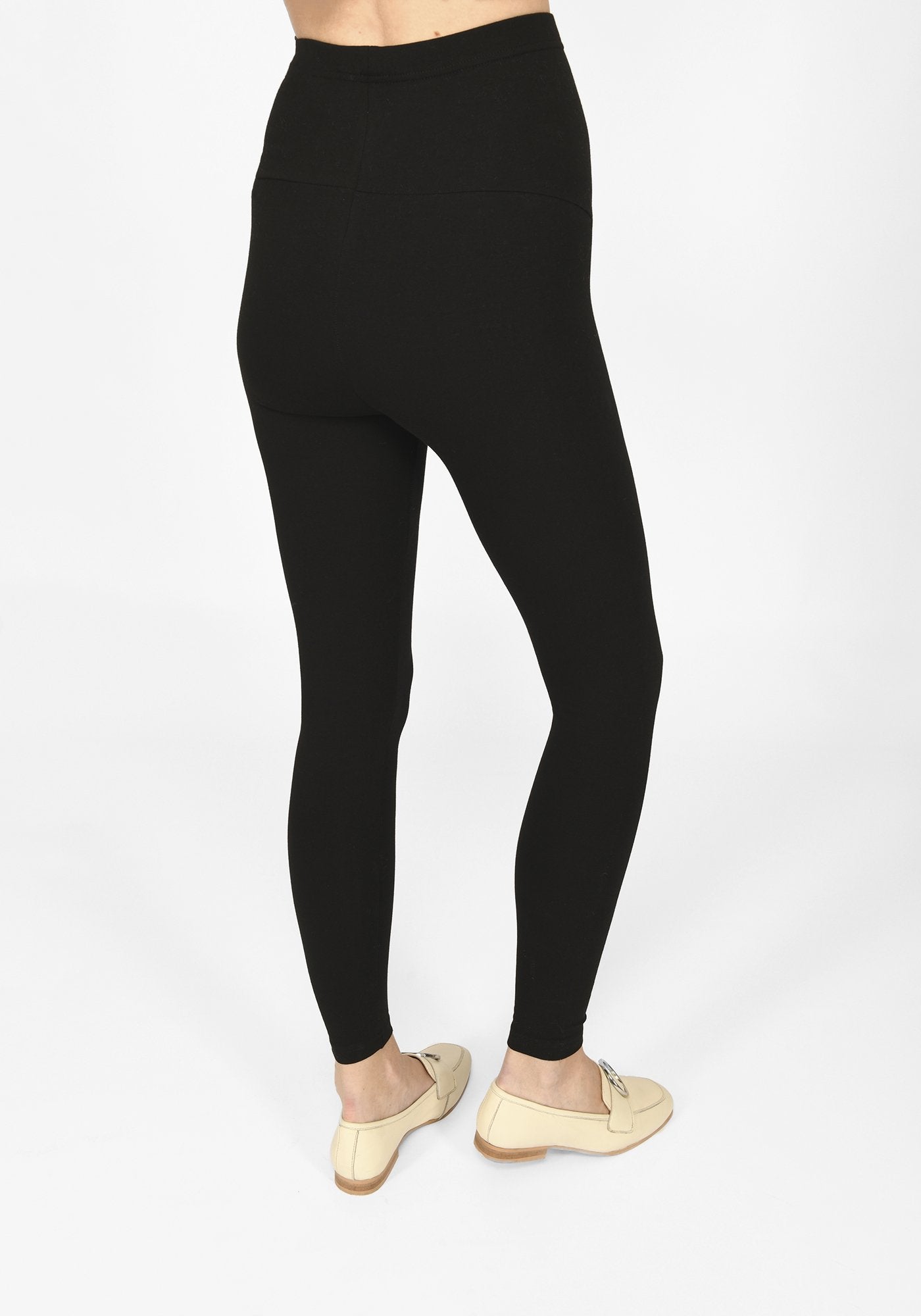 Black Full Length Maternity Leggings