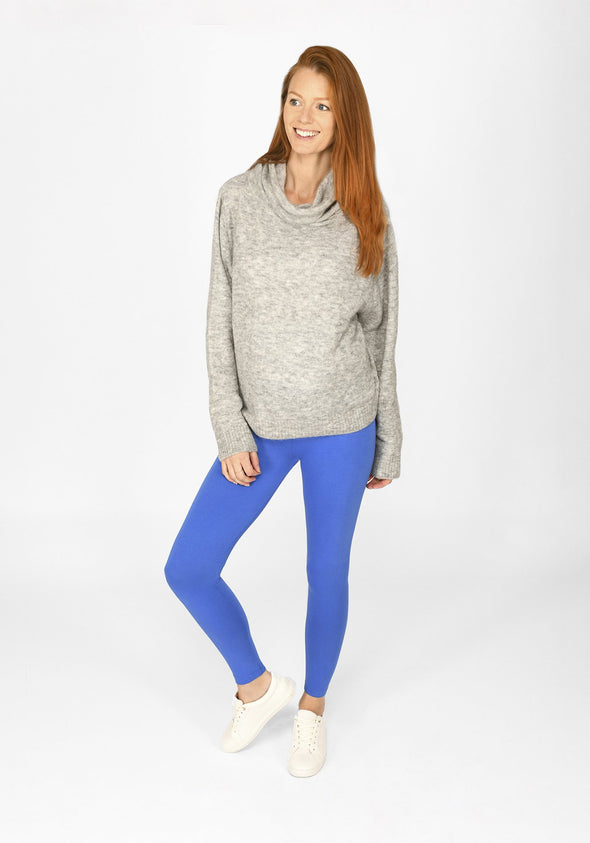 true blue full length maternity leggings 1