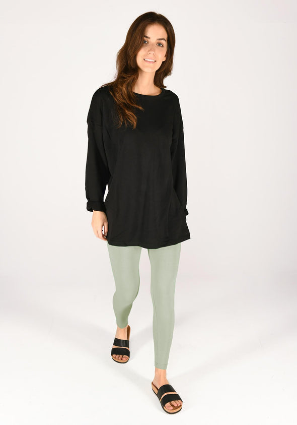 Classic Sage Green Leggings