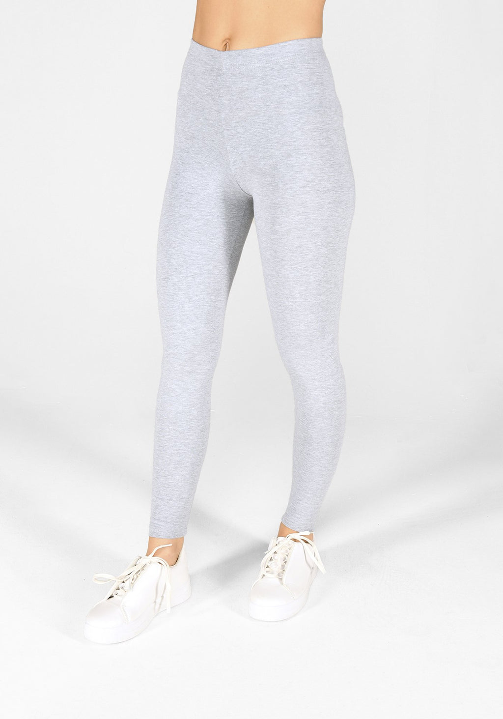 light grey marl classic leggings 1