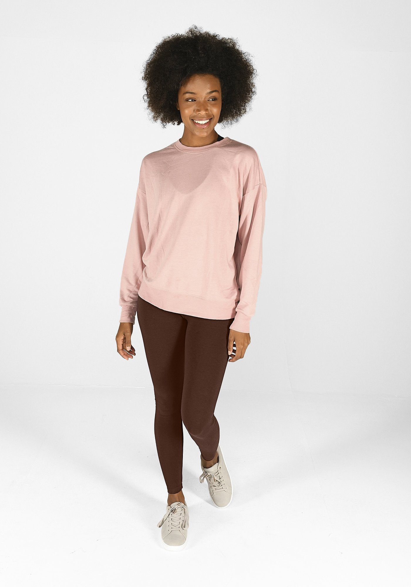 Chocolate Brown High Waisted Leggings