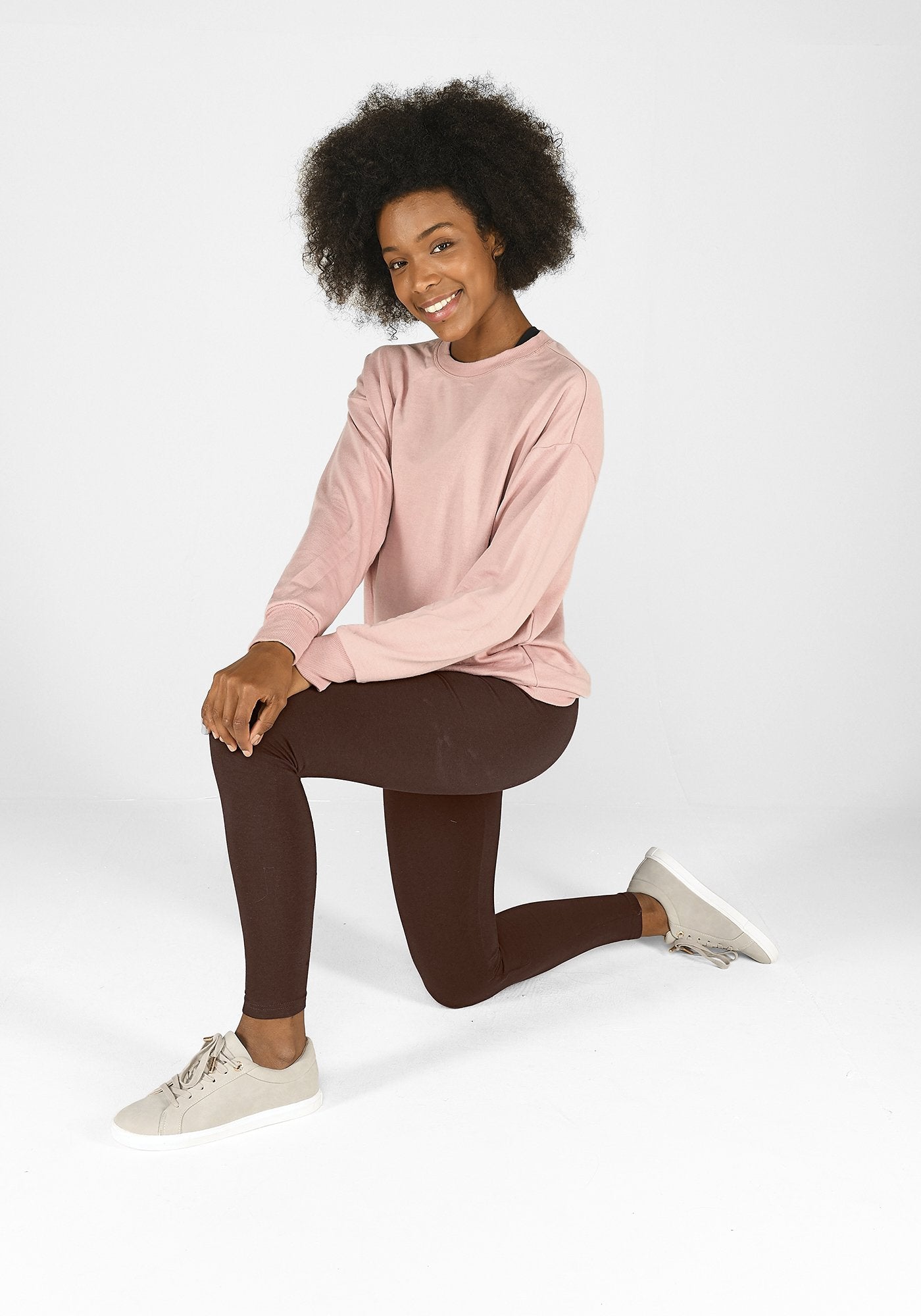 Chocolate Brown High Waisted Leggings