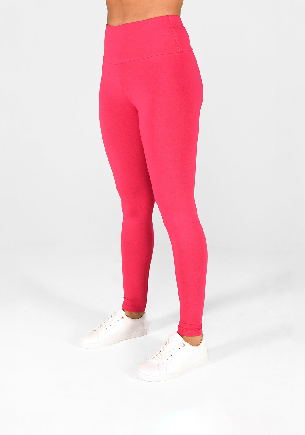 Intense Pink High Waisted Leggings