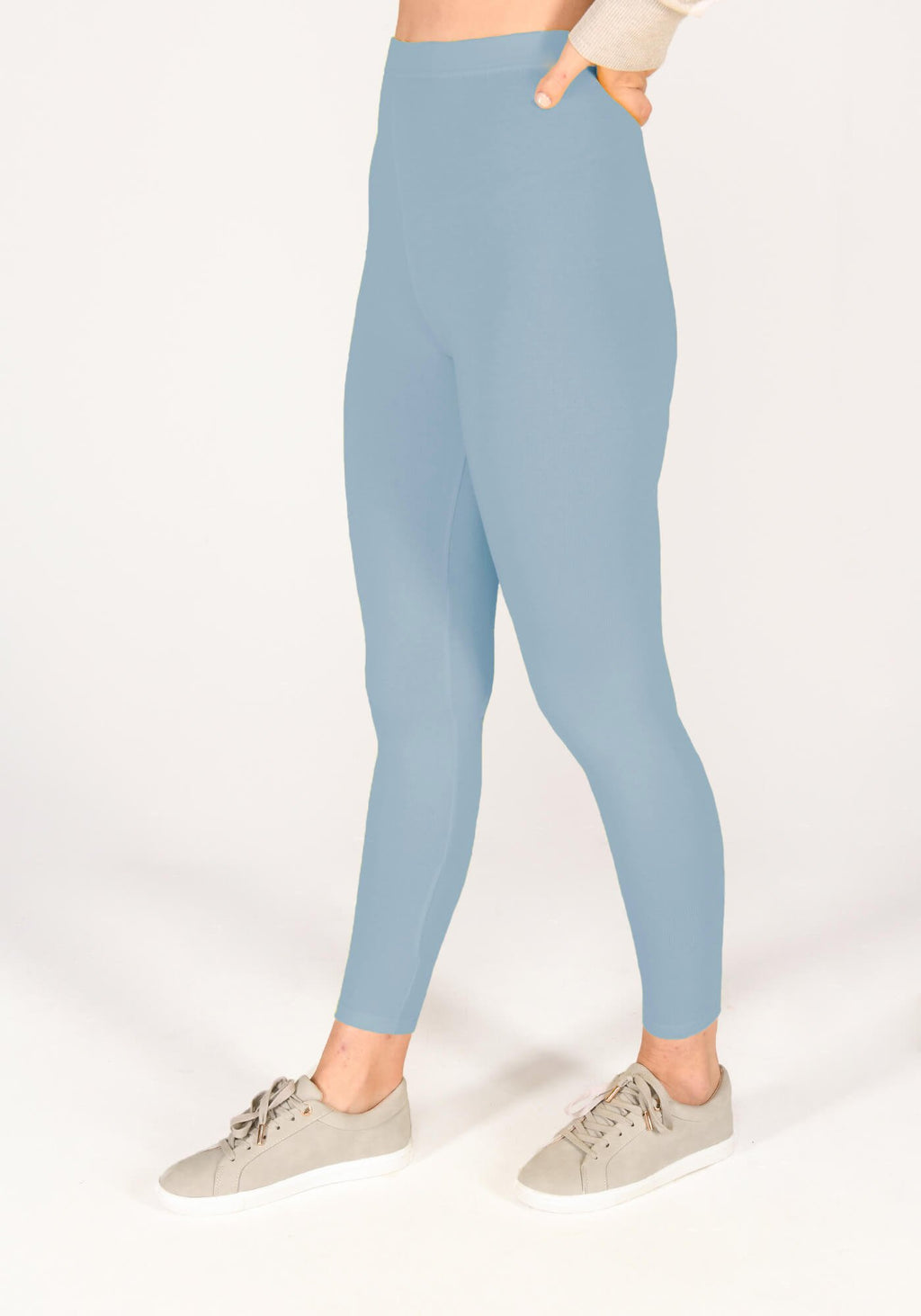 Classic Powder Blue Leggings