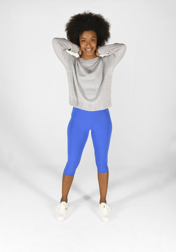 true blue cropped leggings 1