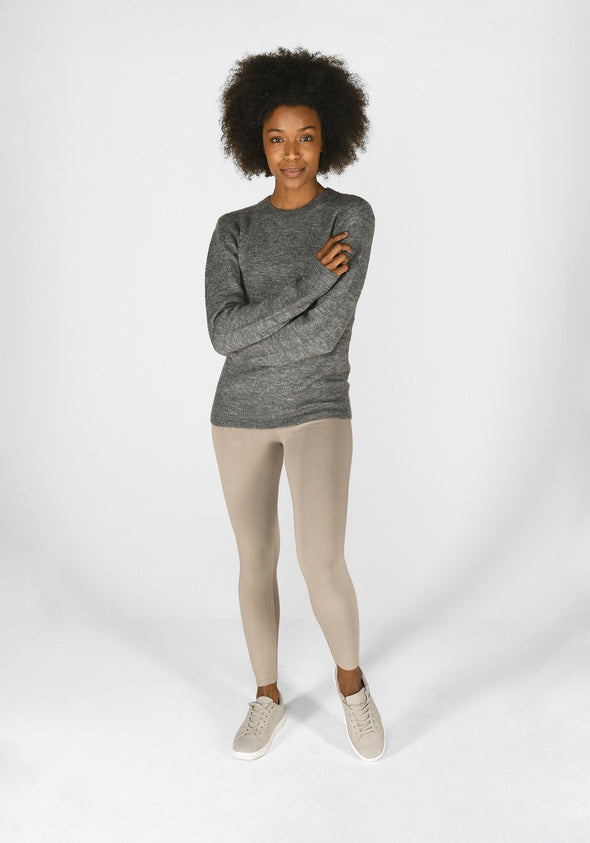 oatmeal beige leggings 1