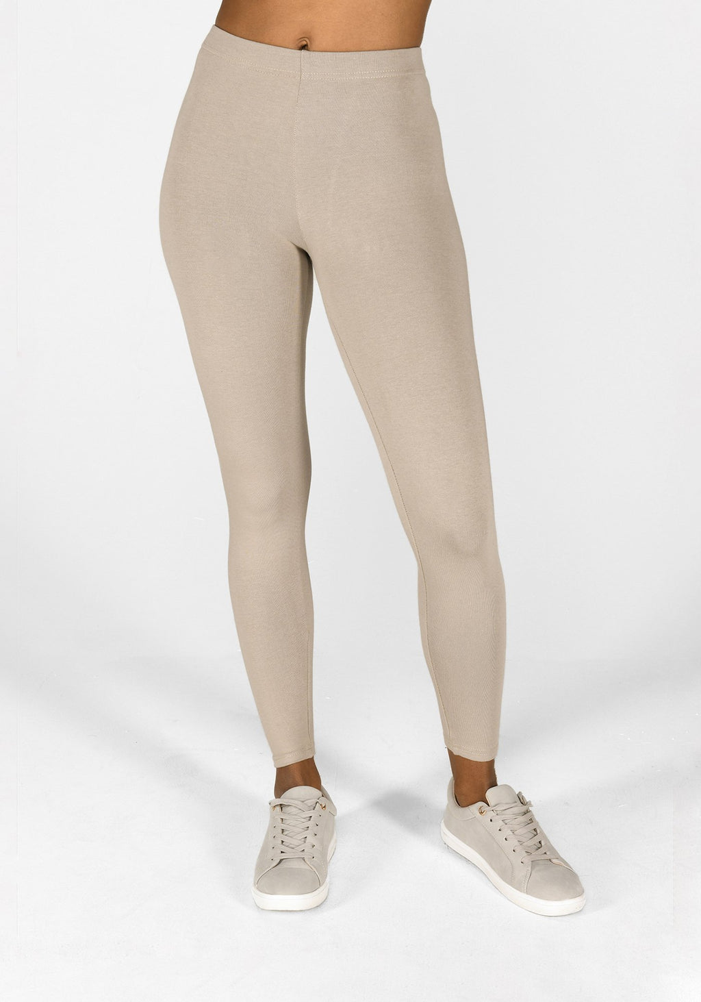 oatmeal beige leggings 1