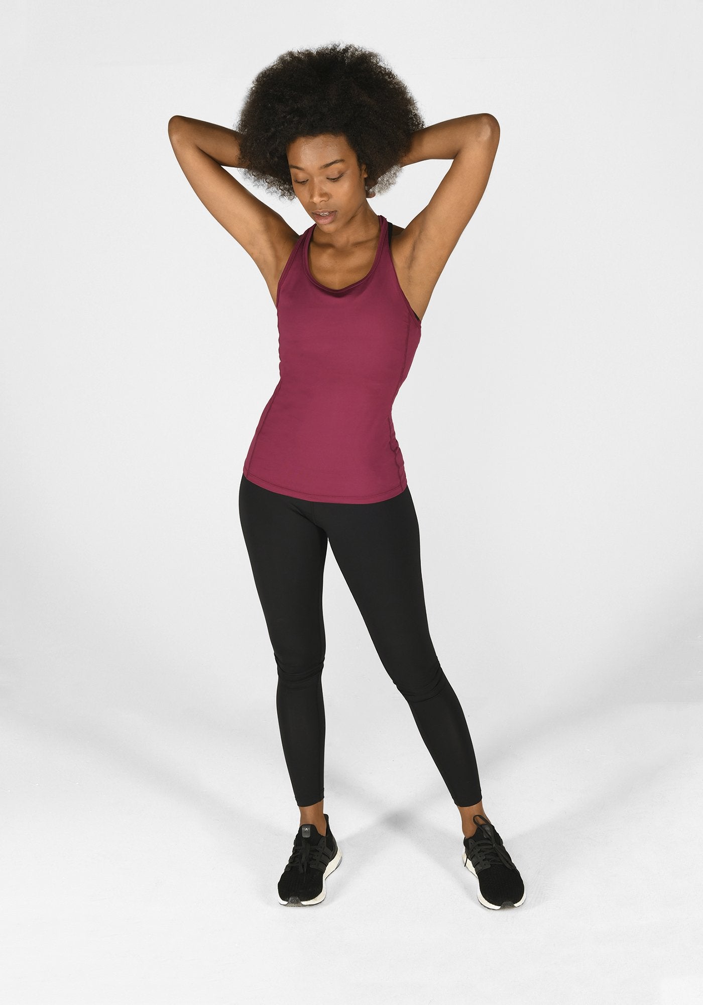 Focus Full Length Midnight Black Sports Leggings