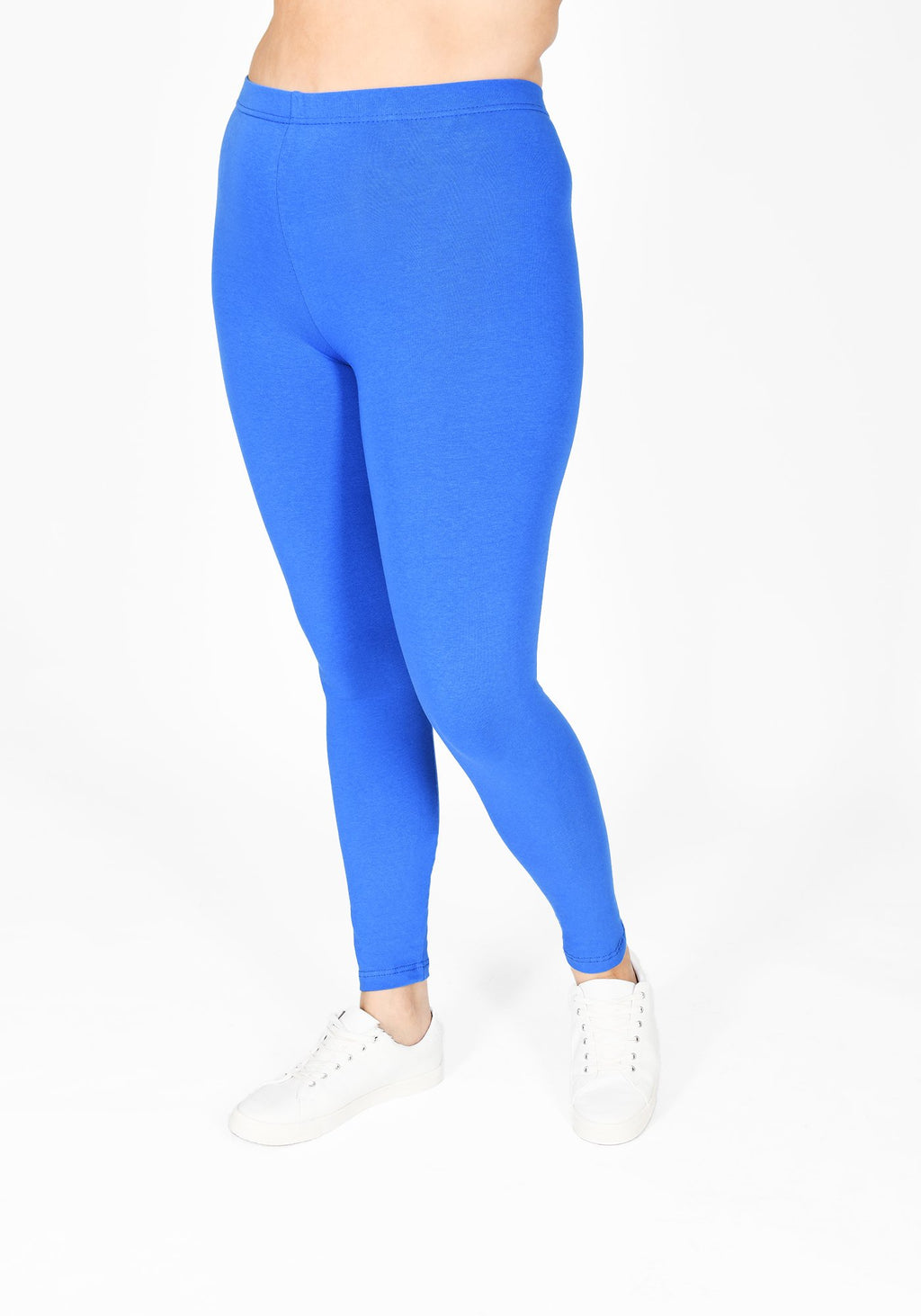 Classic Plus Size True Blue Leggings 1