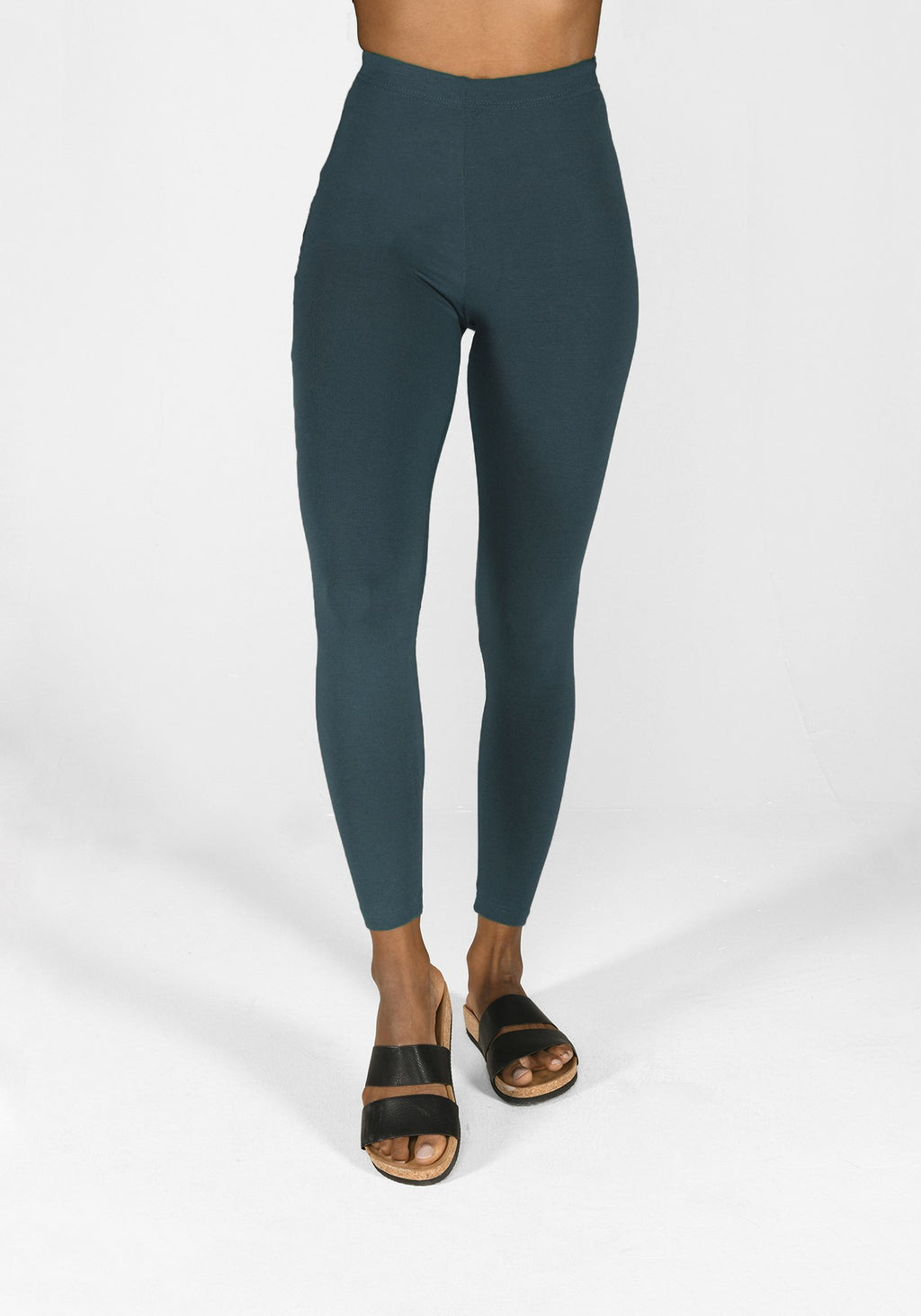 Classic Petrol Blue Leggings